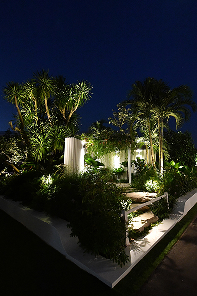 Gardens at Night Myles Baldwin Singapore Garden Festival 2018 outdoor lighting main