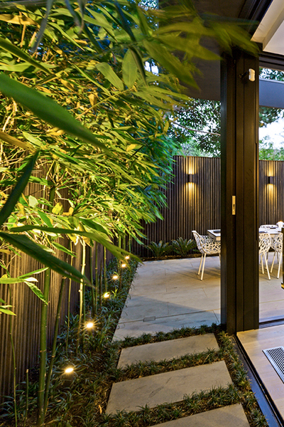 Gardens at Night Project in Focus Outdoor Lighting Melbourne 1