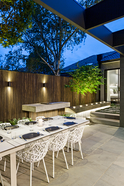 Gardens at Night Project in Focus Outdoor Lighting Melbourne 4