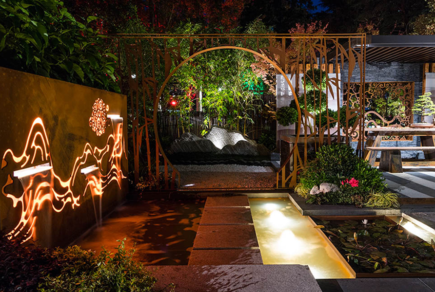 MIFGS 2018 Gardens by Twilight Gardens at Night_