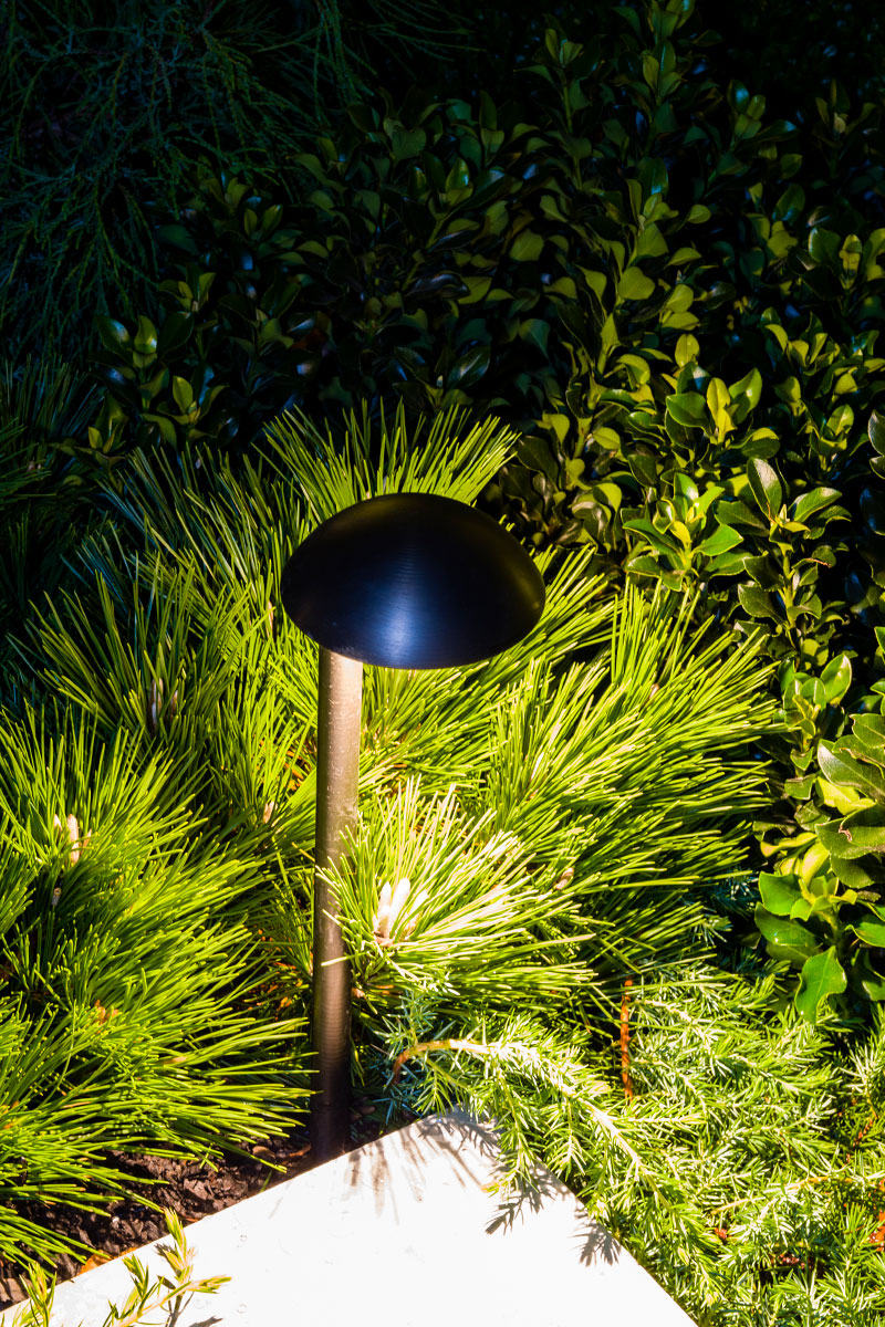 mifgs melbourne show garden path light dome by gardens at night