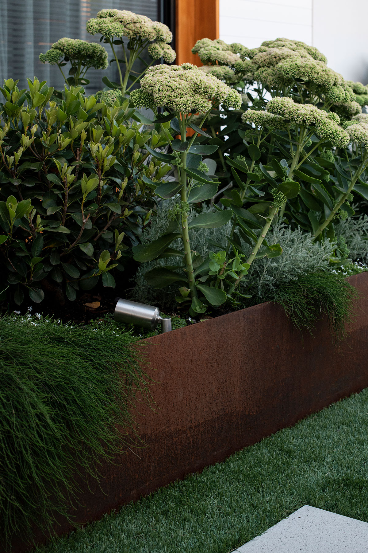 Stark Design landscape featuring GAN accent 5 light.