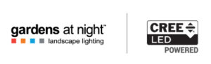 Cree and Gardens at Night logos combined