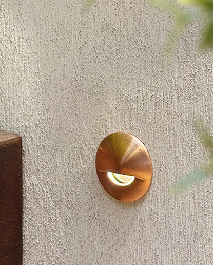 Step Light Round Recessed 50