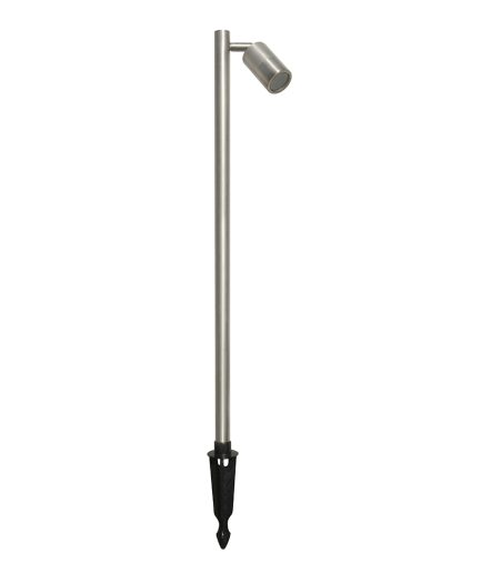 Pole Light Single Nickel