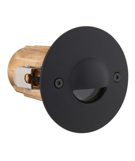 Round Recessed 90 BLK